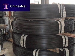 Steel wire for springs