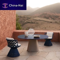 Contemporary chair Flair O'outdoorfabricaluminum