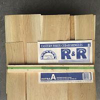 Wood shingle A GRADEfor roof