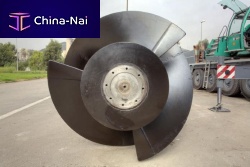 Archimedes screw pump for wastewaterelectricindustrial