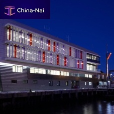 Polycarbonate solar shading DANPAL®LOUVRE SYSTEMfor facadeverticalhorizontal
