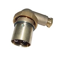 Ship watertight electrical plug IMPA 792852 brassmale