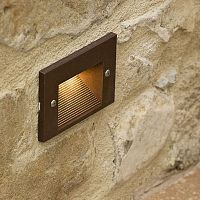 Recessed wall light fixture QUANTUMLEDrectangularIP65
