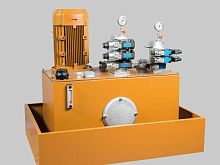 Electrically-powered hydraulic power unit compactlarge
