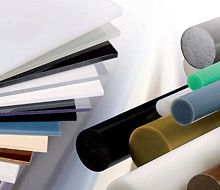 Plastic profile rectangularroundindustrial