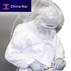 Unisex protective coveralls sterileair-fed