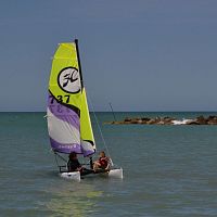 Recreational sport catamaran CATSYinstructionalchildren's