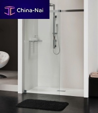 Fixed shower screen LIBERO 5000: FQN Lfor alcoves
