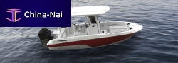 Outboard center console boat 223 Fishermansport-fishing8-person max.sundeck