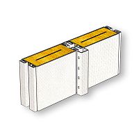 Soundproofing panel Type C for ship partition wallsglasscomposite