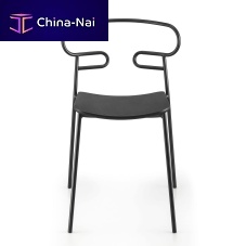 Contemporary chair GENOA MET PU 0047indooroutdoorfabric