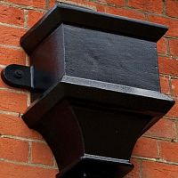 Rainwater collector with plug-in connector
