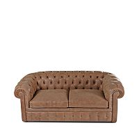 Sofa bed CHESTER CLASSICChesterfieldleather2-person