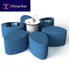 Contemporary chair SMARTindoorfabricsmart