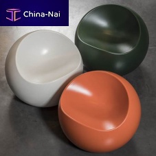 Contemporary chair BALLoutdoorindoorABS
