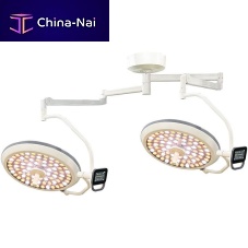 Ceiling-mounted surgical light KS-7070 dual domeLED2-arm220V / 50Hz
