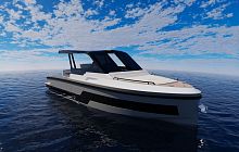 Inboard express cruiser Q4IPS PODoutboarddiesel