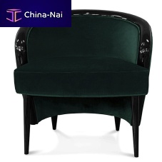 Traditional chair Emeraldindoorvelvetcotton