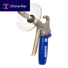 Air blow gun with chip shield 1210SS-CSsafetycleaningaluminum
