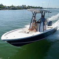 Outboard bay boat 240 VIPERcenter consolesport-fishing8-person max.