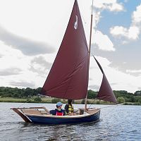 Single-handed sailing dinghy Gazelle Breizhmultipletraditionalrecreational
