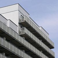 Mesh balcony QUATTRO & DEMIQUATTROgalvanised steel