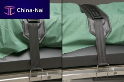 Operating table fixation strap 10-464bodylegpadded