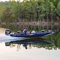 Outboard crappie boat VT 19C side consolesport-fishingaluminum