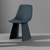 Contemporary dining chair Ageaindoorleatherfabric
