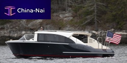 Inboard yacht tender 6.5 MINI VENETIANdiesel engineopenwith cabin