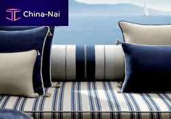 Upholstery fabric SEASIDE INTERIORSstripedsilk