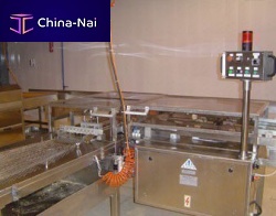 Cutting system for the food industry automatic