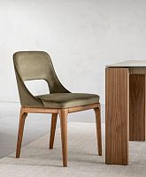 Contemporary dining chair MAIA indoorfabricleather