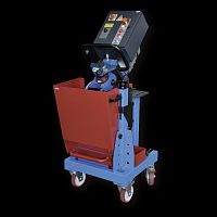 Beveling machine with adjustable angle Art. 900electricmobilefor sheet metal