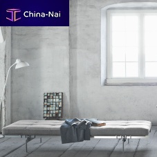Contemporary daybed PK80fabricleatherstainless steel