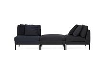 Modular sofa JOINcontemporaryfabricblack