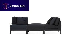 Modular sofa JOINcontemporaryfabricblack