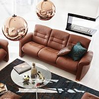 Modular sofa SAPPHIREcontemporaryfabricleather