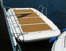 Floating platform for marinascustom