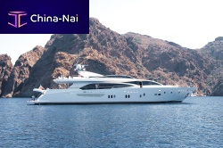 Cruising super-yacht 3500flybridgeshaft drive5-cabin