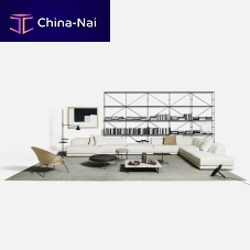 Modular sofa Alberesecontemporaryfabricleather