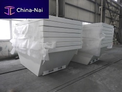 Steel waste bin industrial wasteopen