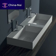 Countertop washbasin 31260101/Sceramicwith mixer tapdouble