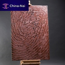 Wall-mounted decorative panel ARTWORK - FINGERPRINTglasstextured