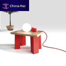 Contemporary stool IT594oaksolid woodsolid wood base