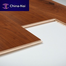 Engineered parquet floor MOUNT MCKINLEYAmerican walnutoiledlacquered