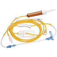 IV infusion set Alaris LVP 20Dwith Y portwith light protectionwith particle contamination filter