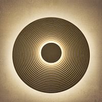 Original design wall light CONTRADAindoorstoneround