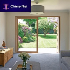 Sliding patio door 211oakaluminiumdouble-glazed