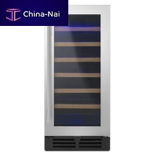 Serving wine cabinet WUW35X15DSundercountermetalglazed